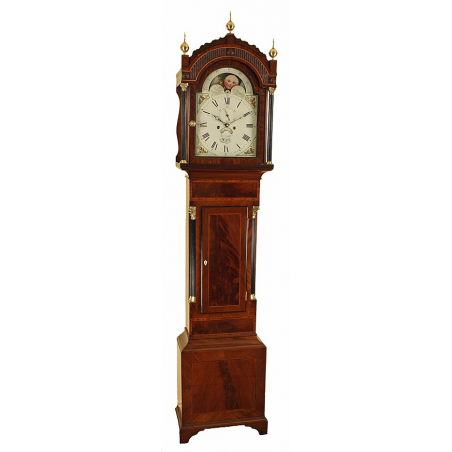 West Country Antique Grandfather Clock by Lawley & Co of Bath