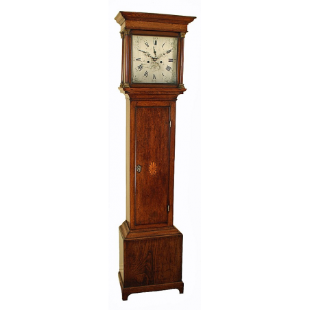 Small Antique Grandfather Clock by Cockings of Bridgewater