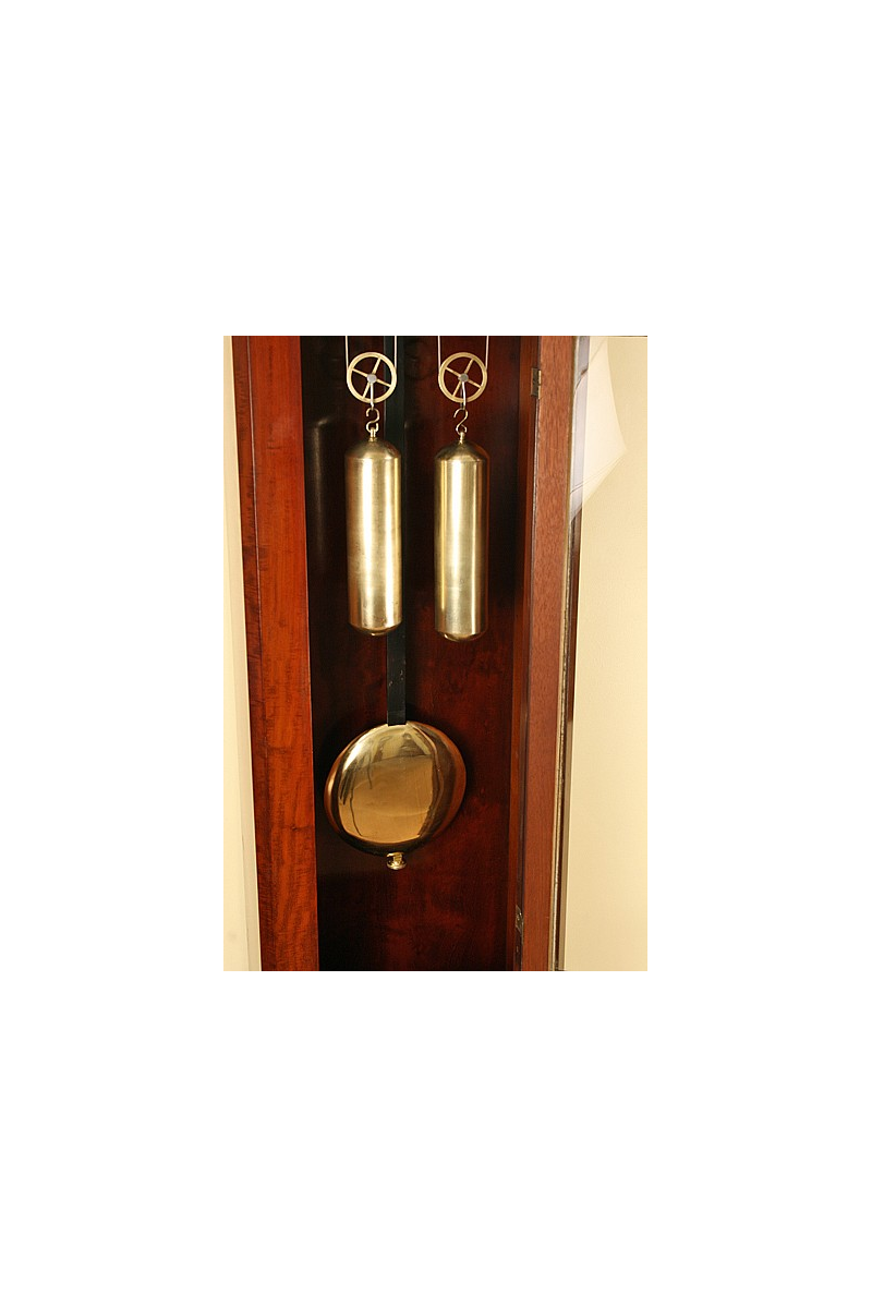 Regulator Antique Grandfather clock by Barrie of Edinburgh Regulator Antique Grandfather clock by Barrie of Edinburgh