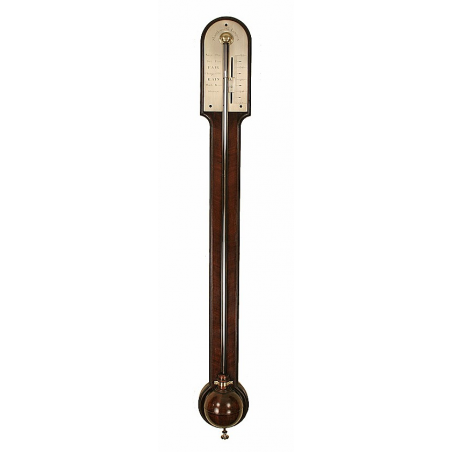 Mahogany Stick Barometer by Henry Raines Shuttleworth of London