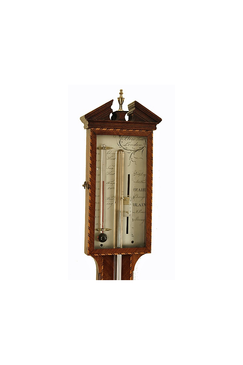 Antique Stick Barometer by Vigo of London