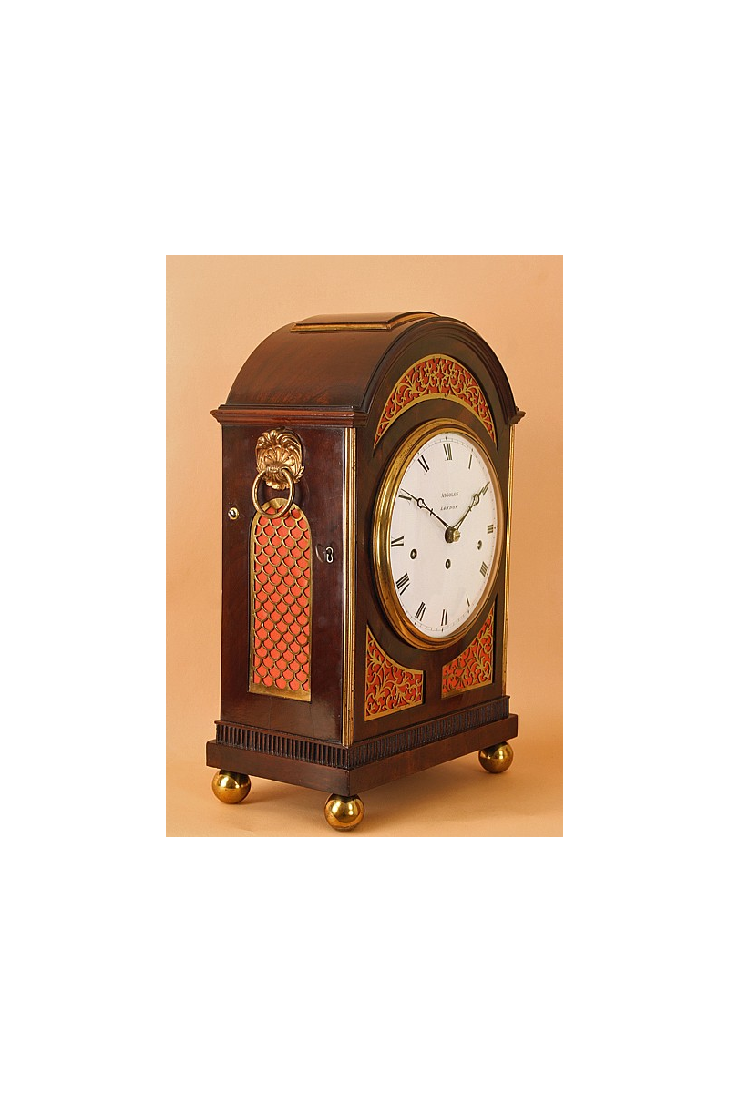 Quarter Striking Bracket Clock by Charles Absolon of London
