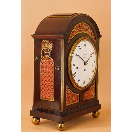 Quarter Striking Bracket Clock by Charles Absolon of London