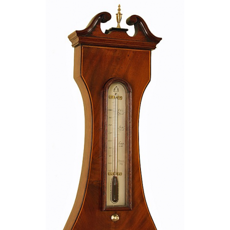 10" Wheel Barometer by Maltwood of London
