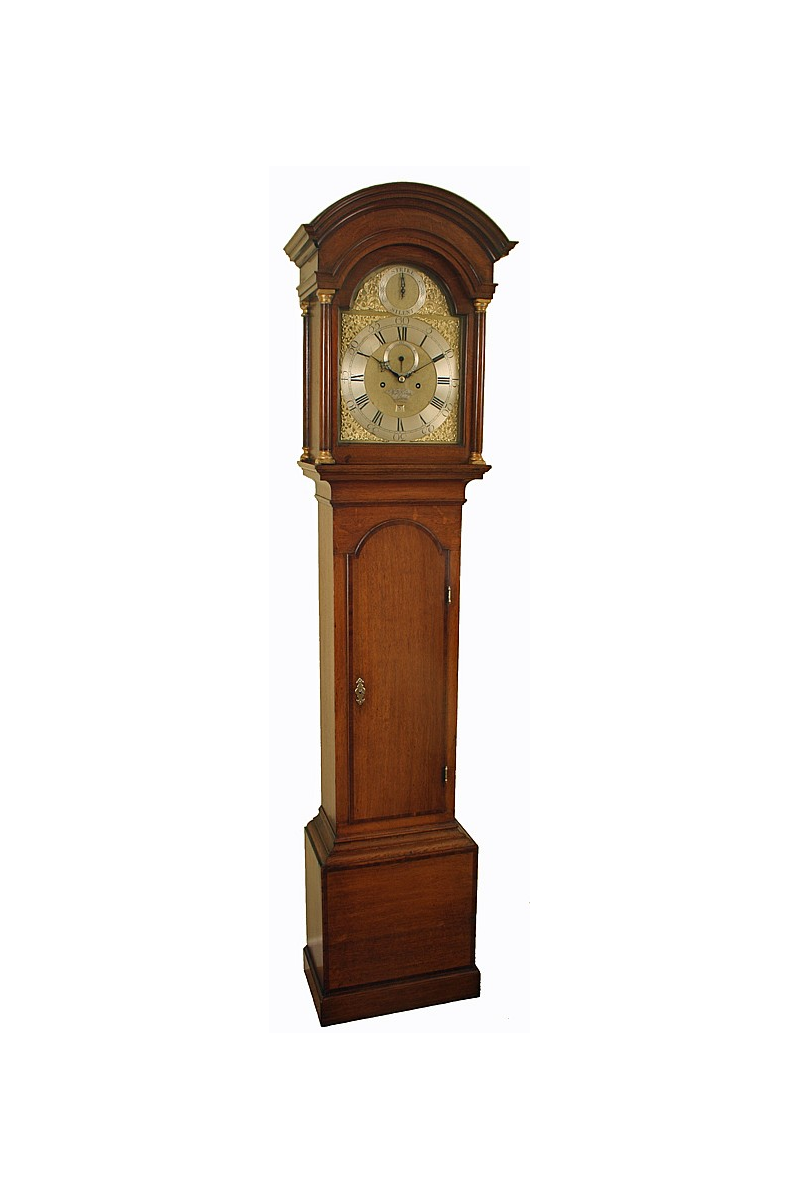 Lewes Antique Grandfather Clock by William Kemp