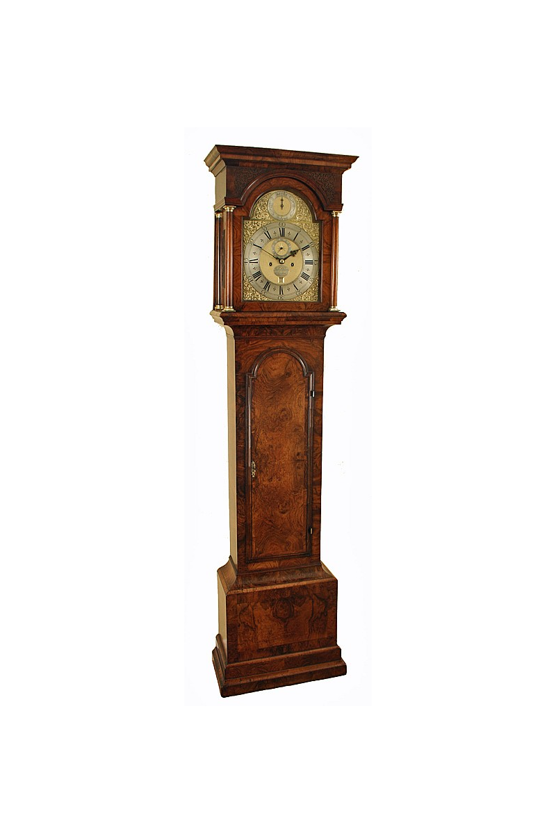 Walnut Grandfather Clock by John Berry of London