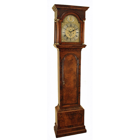 Walnut Grandfather Clock by John Berry of London