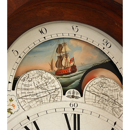 Moonphase Longcase Clock - Bailey of Bristol