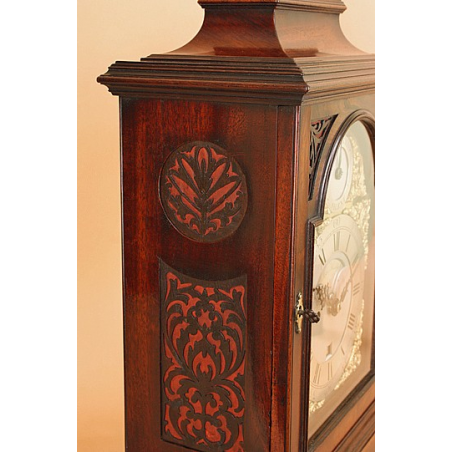 Antique Bracket Clock with Verge Escapement by Hanckles of London